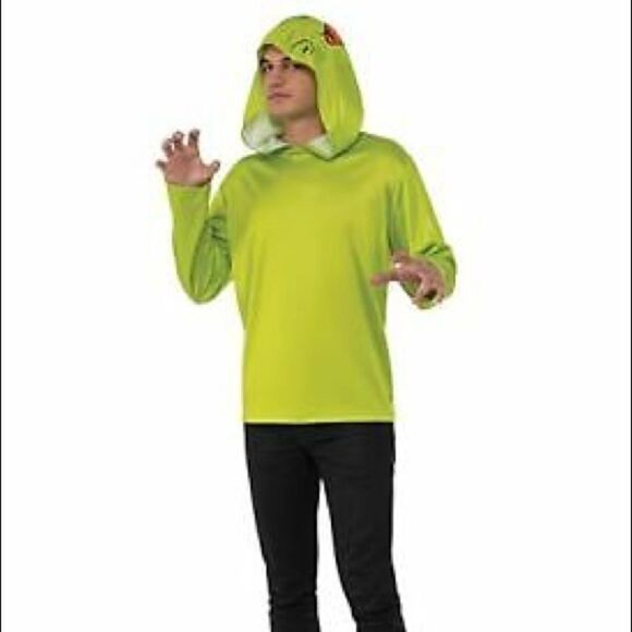 Reptar Rugrats Nickelodeon Hoodie Costume Adult XL - Picture 1 of 3
